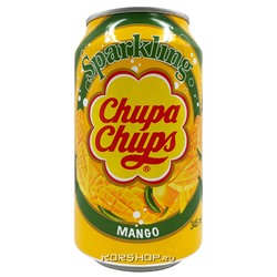 Газированный напиток со вкусом манго Chupa Chups, Корея, 345 мл
