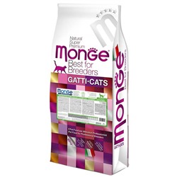 Сухой корм Monge Cat PFB Speciality Line Monoprotein для кошек, из кролика 10 кг