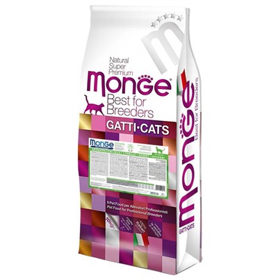 Сухой корм Monge Cat PFB Speciality Line Monoprotein для кошек, из кролика 10 кг