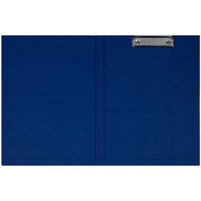 Доска-планшет с зажимом и крышкой OfficeSpace, бумвинил (276562) синяя