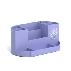 Подставка-органайзер настол. ErichKrause "Victoria. Lavender" (58350) фиолетовая с рисунком