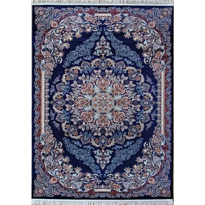 Ковёр прямоугольный Isfahan d512, размер 160x220 см, цвет navy