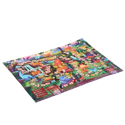 Большая игра-ходилка «Динопарк», 58 × 41 см