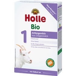 Holle baby food Anfangsmilch 1 Bio auf Ziegenmilchbasis von Geburt an, 400 g Детская смесь из козьего молока, 400гр.