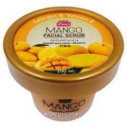Скраб для лица с манго Banna, Таиланд, 100 мл