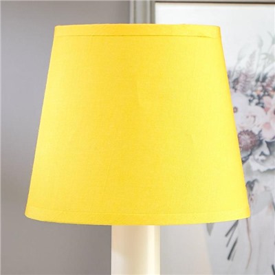 Лампа настольная 62204 1хЕ14 15Вт желтый d=16,5 см, h=27,5 см