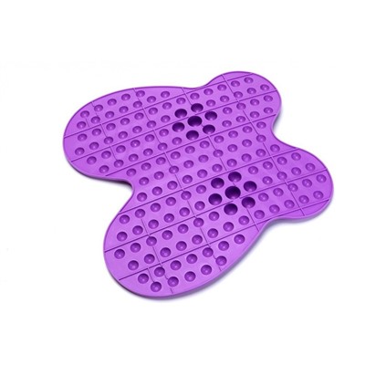 Коврик массажный рефлексологический для ног Bradex «Релакс Ми» фиолетовый