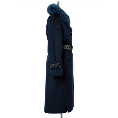 02-3244 Пальто женское утепленное (пояс)