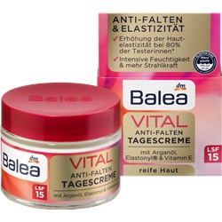 Balea (Балеа) Vital Anti-Falten Tagescreme Дневной крем против старения для лица, 50 мл