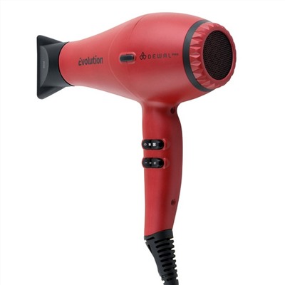 Dewal Профессиональный фен для волос / 03-9010 Red Pro Elegance, красный, 2300 Вт