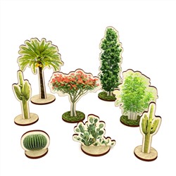 Набор "тропические растения"