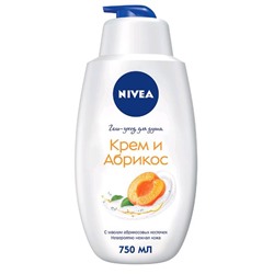 Гель для душа Nivea «Крем Абрикос», 750 мл