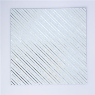 Бумага для скрапбукинга с фольгированием «Лёгкость», МИКС 15.5 × 15.5 см, 180 г/м
