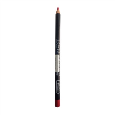 L’ocean Карандаш для губ / Lipliner Wood Pencil #16, Soft Red