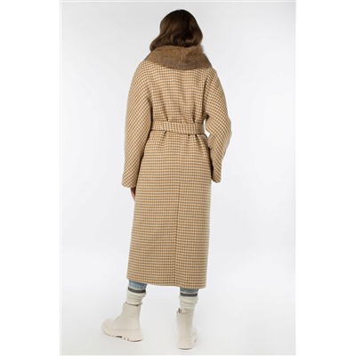 02-3093 Пальто женское утепленное (пояс)