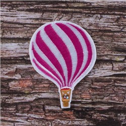 Термоаппликация ТАВ 2835 воздушный шар розовый 7,5*5,5см