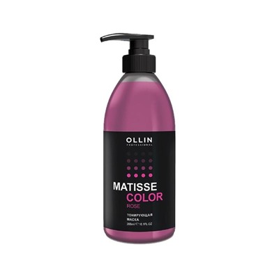 Маска для тонирования волос Ollin Professional Matisse Color, розовый, 300 мл