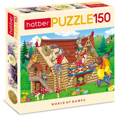 Puzzle Hatber  150 элементов "Теремок" (150П34_19255)