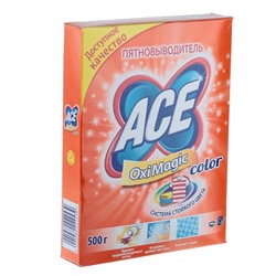 Пятновыводитель Ace Oxi Magic Color, 500 г