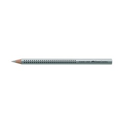 Карандаш цветной Faber-Castell Jumbo GRIP В трёхгранный корпус, серебряный