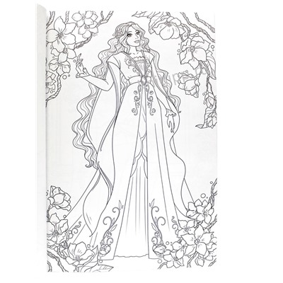 MAXI раскраска "Чудесные принцессы" (34210-5)