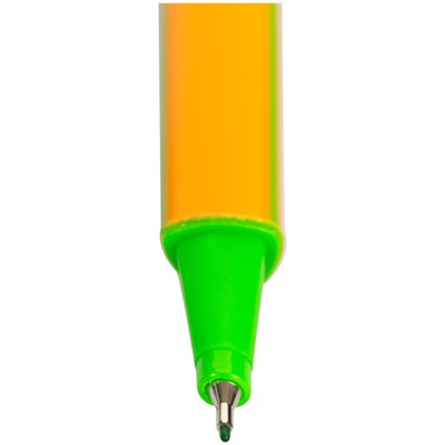 Ручка капиллярная Berlingo "Rapido" светло-зеленая 0.4мм (CK_40106) трехгранный корпус