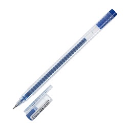 Ручка гелевая LINC "Cosmo" синяя 0.5мм (300S, 068242) прозрач. корпус