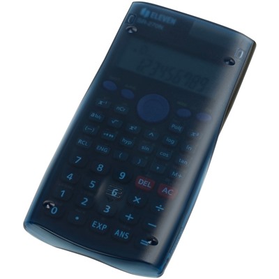 Калькулятор научный ELEVEN SR-270N, 10+2-разр., 240 функций, 162*82мм, дв. питание, черный