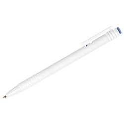 Ручка шар. автомат. СТАММ "500" (РША-30414 / РШ551) синяя, 0.7мм, белый корпус