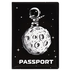 Обложка "Паспорт" "Космонавтика" (ОП-0239) ПВХ