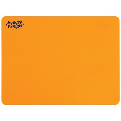 Доска для лепки "Мульти-Пульти" А5 оранжевая (ДЛ_40437) пластик 800мкм