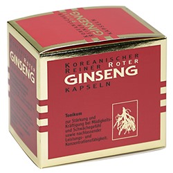 Koreanischer (Коринишер) Roter Ginseng Женьшень 300 mg Капсулы 100 шт