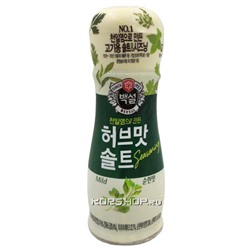 Морская соль с травами оригинал Beksul, Корея 50 г