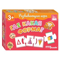 Развивающая игра «Где какая форма?»