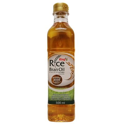 Рисовое масло (из рисовых отрубей) King Rice, Таиланд, 500 мл