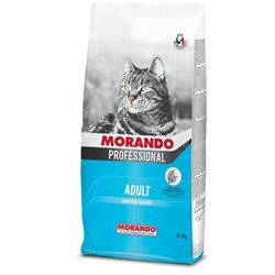 Сухой корм Morando Professional Gatto для кошек, рыба, 15 кг