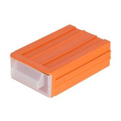 Модульный контейнер для мелочей 14,5х8,7х4,2 см OK-001 оранжевый Gamma {Россия}