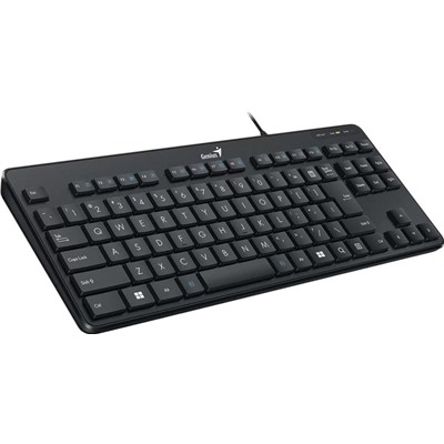 Клавиатура Genius "LuxeMate 110" (31300012404) USB, черная, мультимед.