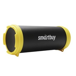 Колонка портат. Bluetooth "Smartbuy TUBER MKII" (SBS-4200) MP3-плеер, FM-радио, 6Вт, аккумулятор 1500мАч, черно-желтая