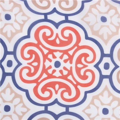 Тюль "Этель" Дамаск цвет синий 135х250 см, вуаль, 100% п/э