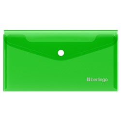 Папка с кнопкой C6 Berlingo "No Secret" зеленая (EFb_06304) 200 мкм