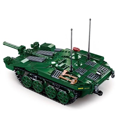Конструктор Модельки «Боевой танк», 692 детали