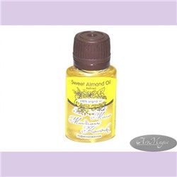 Масло МИНДАЛЬНОЙ КОСТОЧКИ/ Sweet Almond Oil Refined / рафинированное/ 20 ml