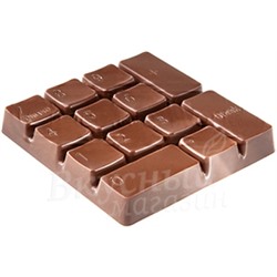 Форма для конфет Клавиатура Chocolate World CW1748