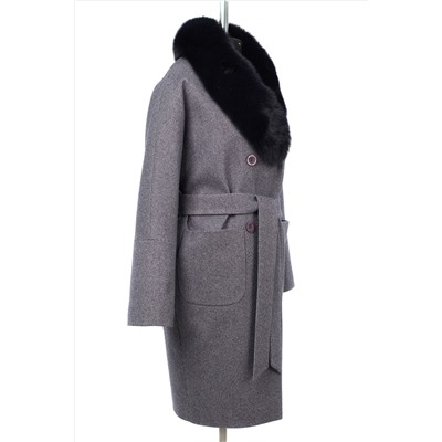 02-3062 Пальто женское утепленное (пояс)