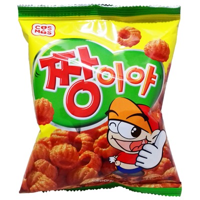 Сладкие чипсы со вкусом корицы Cosmos, Корея, 56 г