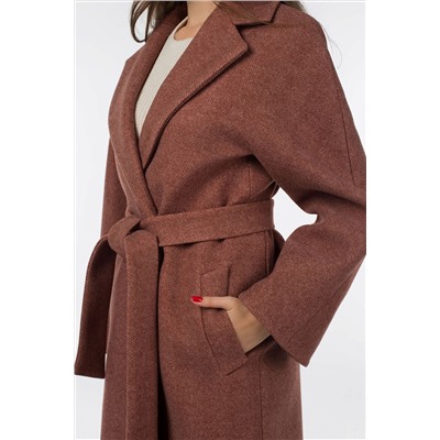 01-10802 Пальто женское демисезонное "Classic Reserve" (пояс)