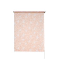 Рулонная штора «Экзотика», 45х175 см, цвет персик