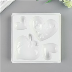 Пластиковая форма для мыла МК "Любовь" d от 3 до 5,5 см