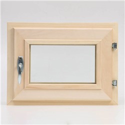 Окно - форточка 30х40 см прозрачный стеклопакет ЛИПА